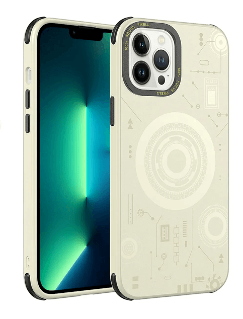 Apple iPhone 12 Pro Max Uyumlu Kablosuz Wireless Şarj Özellikli Kılıf - EtyCase Premium Cep Telefonu Kılıfları