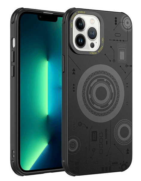 Apple iPhone 12 Pro Max Uyumlu Kablosuz Wireless Şarj Özellikli Kılıf - EtyCase Premium Cep Telefonu Kılıfları