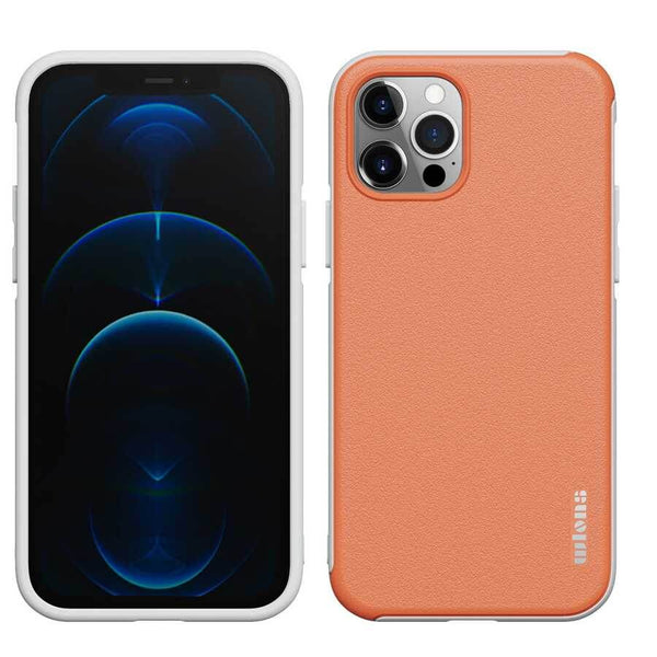 Apple iPhone 12 Pro Wlons Hill Kılıf Turuncu - EtyCase Premium Cep Telefonu Kılıfları
