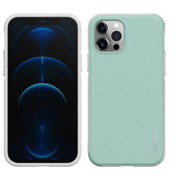 Apple iPhone 12 Pro Wlons Hill Kılıf Açık Yeşil - EtyCase Premium Cep Telefonu Kılıfları