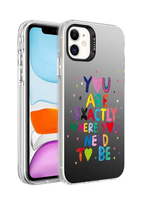 Apple iPhone 12 uyumlu Desenli Silvert Kamera Korumalı Kılıf - EtyCase Premium Cep Telefonu Kılıfları